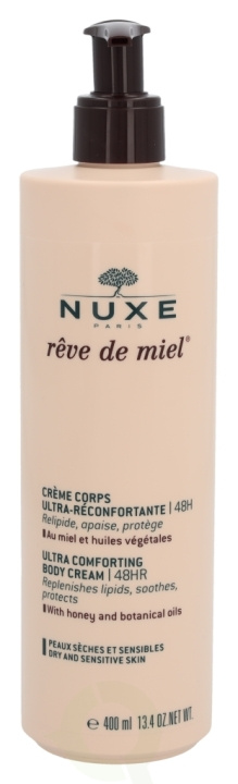 Nuxe Reve De Miel Ultra Comforting Body Cream 400 ml 48H ryhmässä KAUNEUS JA TERVEYS / Ihonhoito / Kehon hoito / Vartalovoide @ TP E-commerce Nordic AB (C69459)