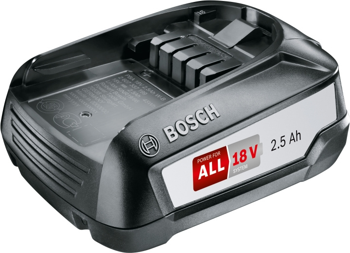 Bosch 18 V Li-on -akku, 2,5 Ah ryhmässä KOTI, TALOUS JA PUUTARHA / Työkalut & Tee itse / Paristot ja akut sähkötyökaluihin @ TP E-commerce Nordic AB (C69487)