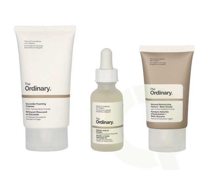 The Ordinary The Clear Set 110 ml Cleansing Cream 50ml/Face Serum 30ml/Face Cream 30 ml ryhmässä KAUNEUS JA TERVEYS / Lahjapakkaukset / Naisten lahjapakkaukset @ TP E-commerce Nordic AB (C69611)