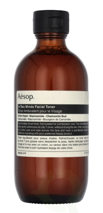 AESOP In Two Minds Facial Toner 200 ml ryhmässä KAUNEUS JA TERVEYS / Ihonhoito / Kasvot / Puhdistus @ TP E-commerce Nordic AB (C69644)