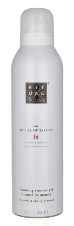 Rituals Sakura Foaming Shower Gel 200 ml ryhmässä KAUNEUS JA TERVEYS / Ihonhoito / Kehon hoito / Kylpy- ja suihkugeelit @ TP E-commerce Nordic AB (C69650)