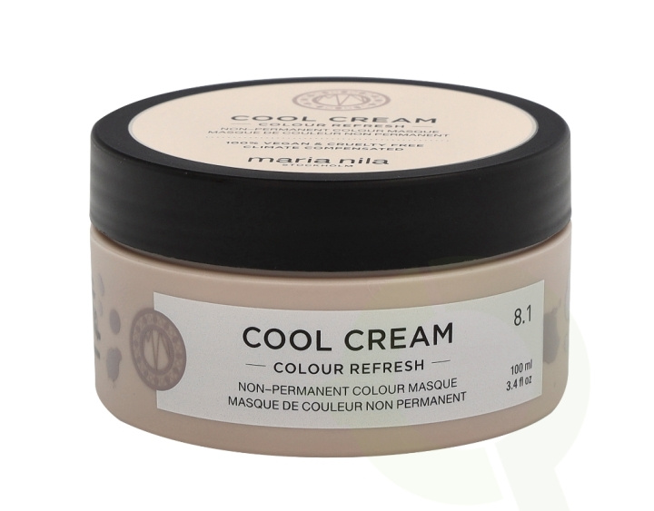 Maria Nila Colour Refresh Masque 100 ml Cool Cream ryhmässä KAUNEUS JA TERVEYS / Hiukset &Stailaus / Hiustenhoito / Hiusnaamio @ TP E-commerce Nordic AB (C69667)