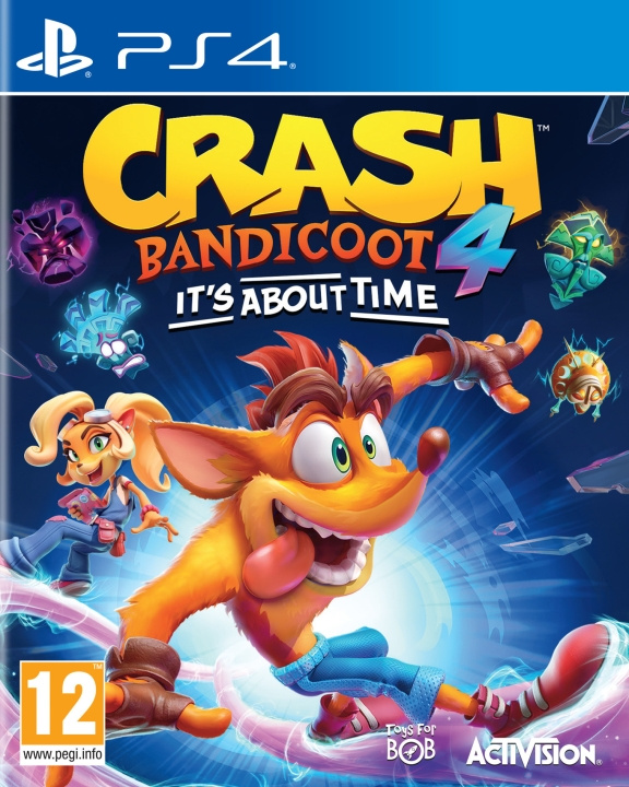 Activision Crash Bandicoot 4: It\'s About Time -peli, PS4 ryhmässä KODINELEKTRONIIKKA / Pelikonsolit & Tarvikkeet / Sony PlayStation 4 / Peli @ TP E-commerce Nordic AB (C69735)