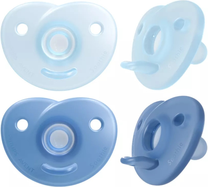 Philips Avent SCF099/21 Soothie -tutit, 0 - 6 kk, 2 kpl, sininen ryhmässä LELUT, TUOTTEET LAPSILLE JA VAUVOILLE / Vauvatuotteet / Tutit & Hammasrenkaat @ TP E-commerce Nordic AB (C69739)