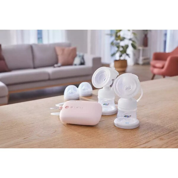 Philips Avent SCF397/31 -kaksiosainen rintapumppu, sähkökäyttöinen ryhmässä LELUT, TUOTTEET LAPSILLE JA VAUVOILLE / Vauvatuotteet / Tutit & Hammasrenkaat @ TP E-commerce Nordic AB (C69801)