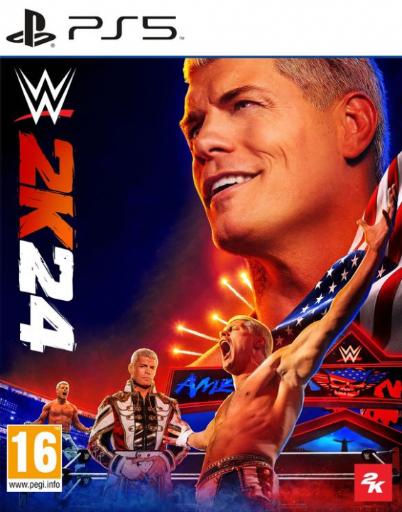 2K Games WWE 2K24 (PS5) ryhmässä KODINELEKTRONIIKKA / Pelikonsolit & Tarvikkeet / Sony PlayStation 5 @ TP E-commerce Nordic AB (C69829)