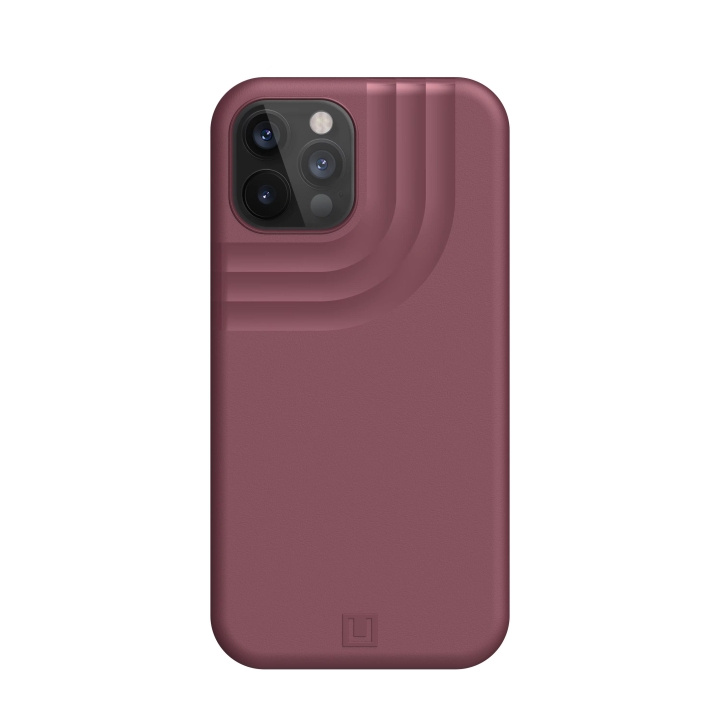 U by UAG iPhone 12/12 Pro U Anchor Cover Aubergine ryhmässä ÄLYPUHELIMET JA TABLETIT / Puhelimen suojakotelo / Apple / iPhone 12 / Kuoret @ TP E-commerce Nordic AB (C69865)