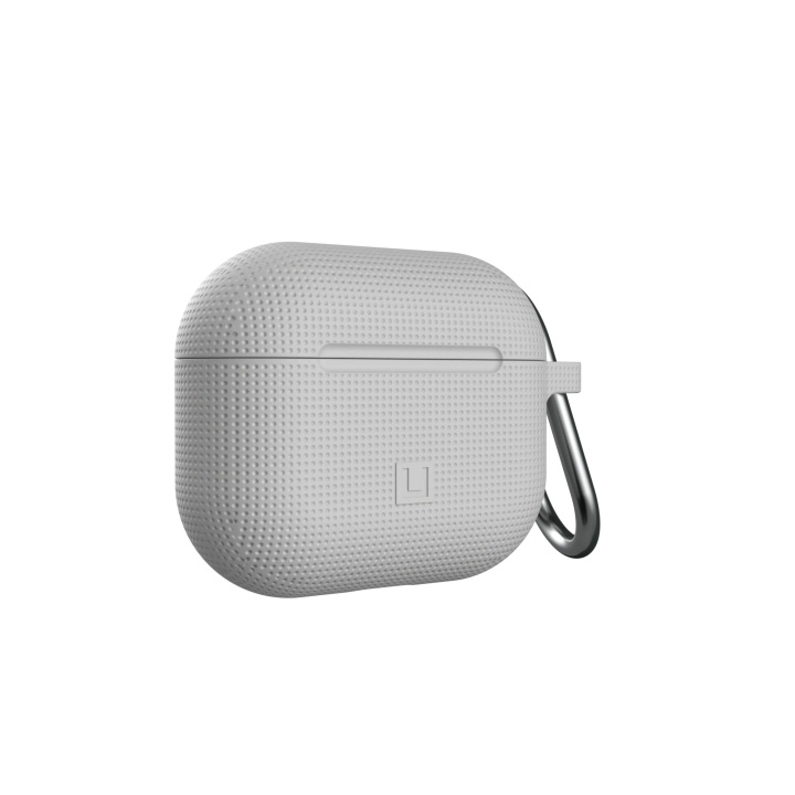 U by UAG Apple AirPods 3rd gen U Dot Case, Grey ryhmässä KODINELEKTRONIIKKA / Ääni & Kuva / Kuulokkeet & Tarvikkeet / Tarvikkeet @ TP E-commerce Nordic AB (C69896)