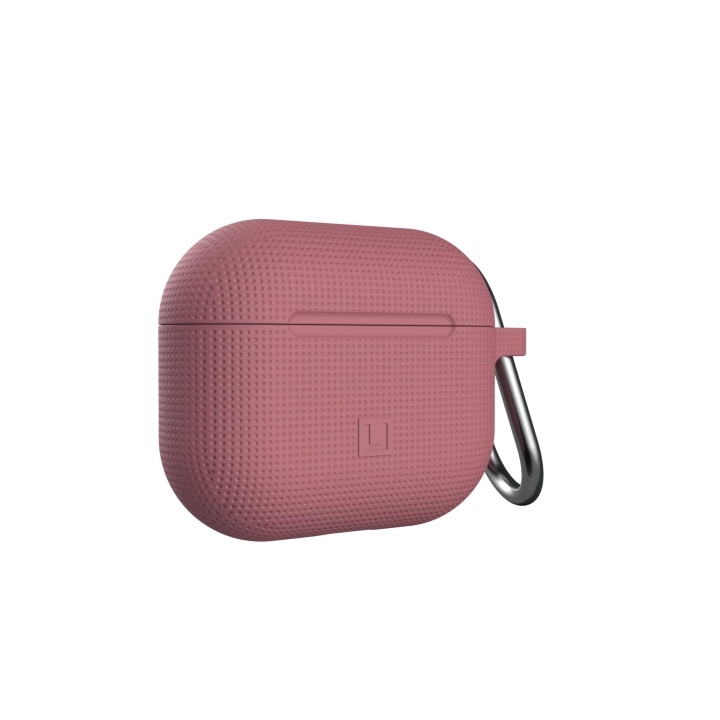 U by UAG Apple AirPods 3rd gen U Dot Case, Dusty Rose ryhmässä KODINELEKTRONIIKKA / Ääni & Kuva / Kuulokkeet & Tarvikkeet / Tarvikkeet @ TP E-commerce Nordic AB (C69897)