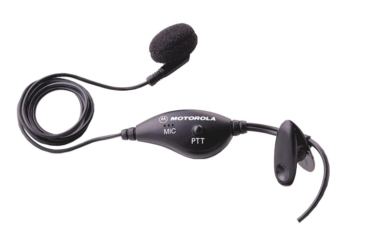 Motorola Headset without bracket, fastening clip, push-to-talk, black ryhmässä URHEILU, VAPAA-AIKA JA HARRASTUS / Ulkoilu / Radiopuhelimet @ TP E-commerce Nordic AB (C69903)