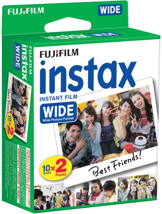 Fujifilm Instax Wide twin pack -pikafilmi, 20 kuvaa ryhmässä KODINELEKTRONIIKKA / Valokuvat & Videot / Valokuvauslaitteet / Muut @ TP E-commerce Nordic AB (C69912)