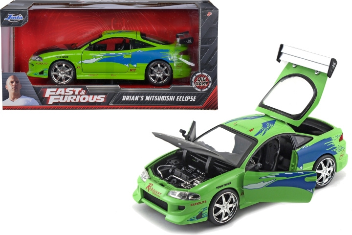 Jada Fast & Furious 1995 Mitsubishi -pienoismalli, 1:24 ryhmässä URHEILU, VAPAA-AIKA JA HARRASTUS / Harrastus / Muovimallit / Autot @ TP E-commerce Nordic AB (C69936)