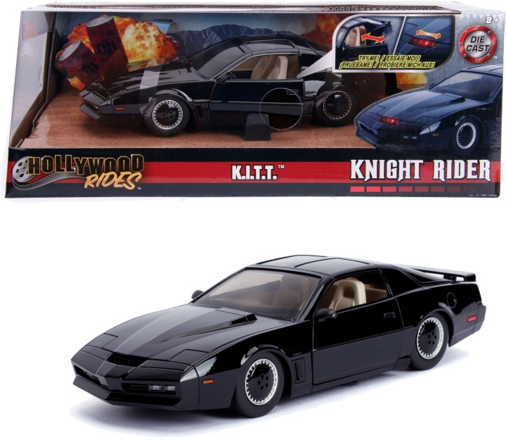 Jada Knight Rider Kitt -pienoismalli, 1:24 ryhmässä URHEILU, VAPAA-AIKA JA HARRASTUS / Harrastus / Muovimallit / Autot @ TP E-commerce Nordic AB (C69937)