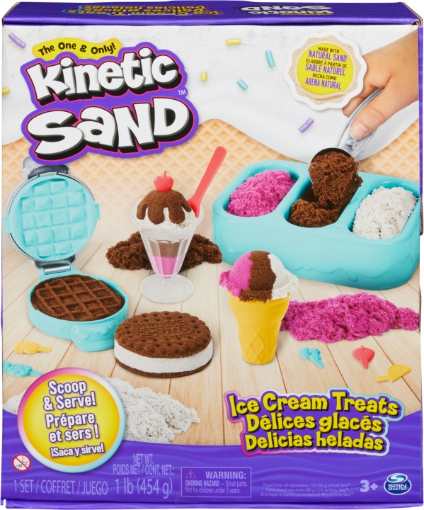 Kinetic Sand jäätelöherkut leikkisetti ryhmässä LELUT, TUOTTEET LAPSILLE JA VAUVOILLE / Leikkikalut, Askartelu &Pelit / Lelut @ TP E-commerce Nordic AB (C69986)