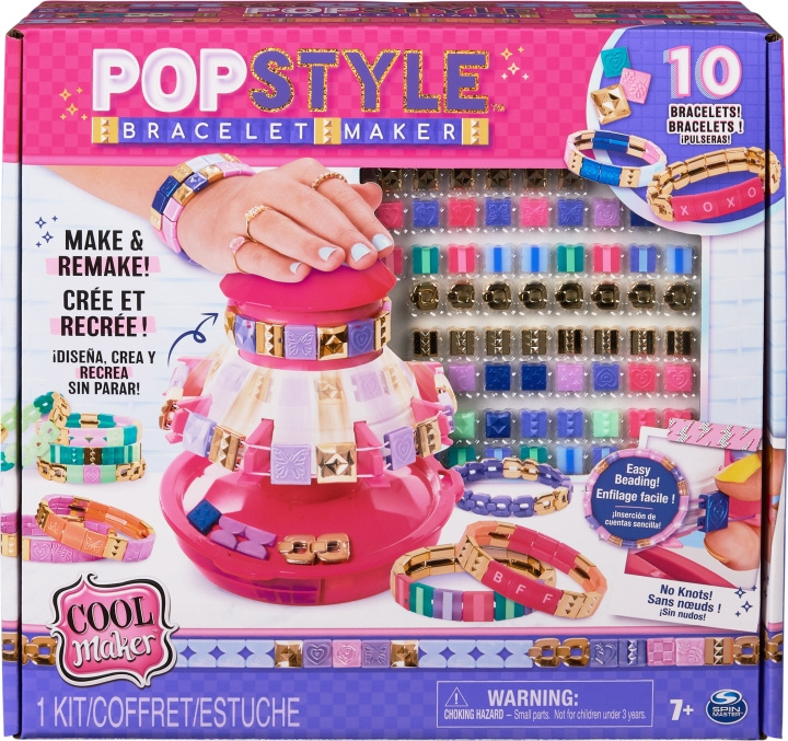 Cool Maker Popstyle - rannekorujen valmistussetti ryhmässä LELUT, TUOTTEET LAPSILLE JA VAUVOILLE / Leikkikalut, Askartelu &Pelit / Käsityöt @ TP E-commerce Nordic AB (C69989)