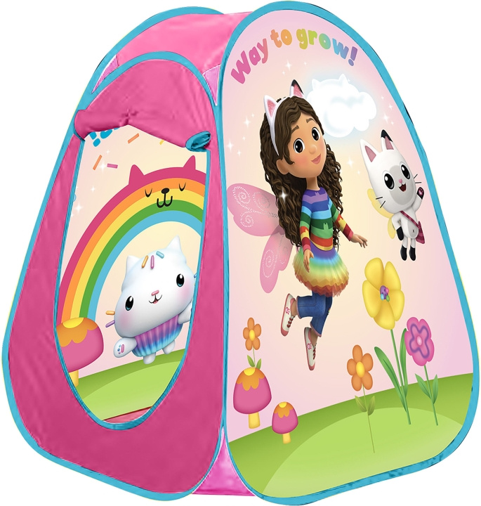 Gabby\'s Dollhouse Gabbyn Nukketalo Pop-up Play Tent - teltta ryhmässä LELUT, TUOTTEET LAPSILLE JA VAUVOILLE / Ulkoleut / Leikkiteltat @ TP E-commerce Nordic AB (C70122)