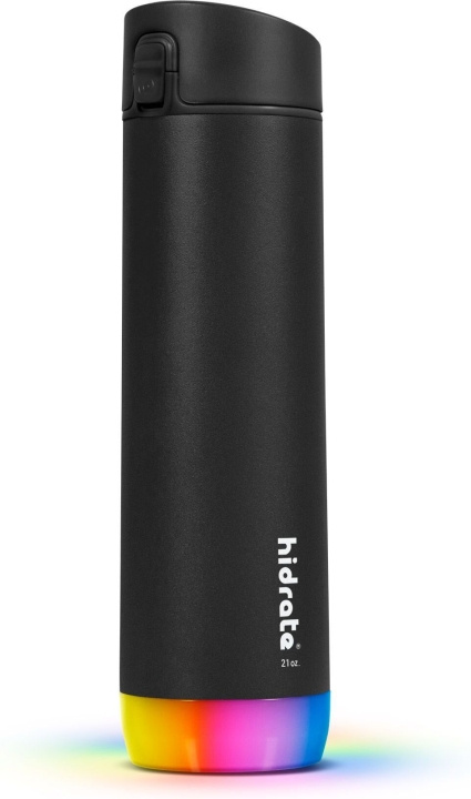 HidrateSpark PRO Chug -älyjuomapullo, 0,62 L, musta ryhmässä URHEILU, VAPAA-AIKA JA HARRASTUS / Ulkoilu / Termos- ja vesipullot @ TP E-commerce Nordic AB (C70124)