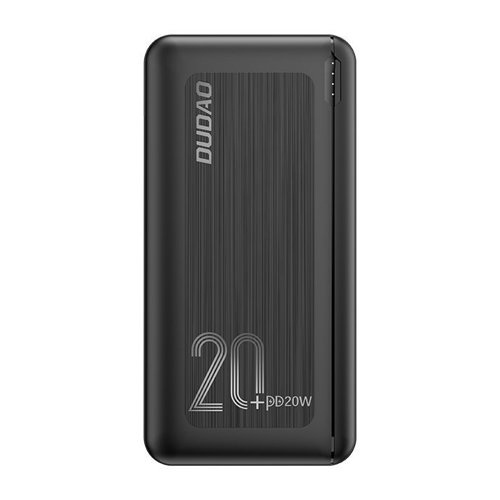 Dudao K12PQ+ powerbank 20000mAh 20Watt black ryhmässä ÄLYPUHELIMET JA TABLETIT / Laturit & Kaapelit / Powerbanks @ TP E-commerce Nordic AB (C70284)