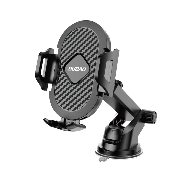 Dudao F2S Upgrade foldable suction cup phone holder Black ryhmässä AUTO / Matkapuhelinteline / Matkapuhelinteline Älypuhelimille @ TP E-commerce Nordic AB (C70295)