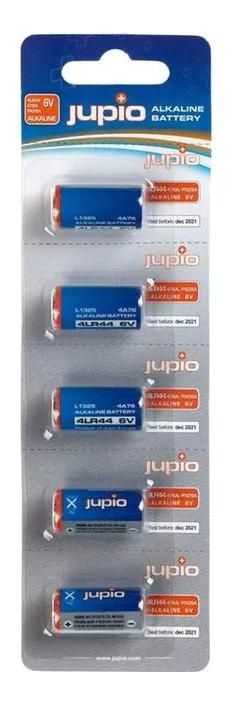 Jupio Battery, 5 x 4LR44, Alkaline ryhmässä KODINELEKTRONIIKKA / Paristot & Laturit / Akut / Muut @ TP E-commerce Nordic AB (C70445)