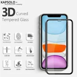 KAPSOLO Tempered GLASS iPhone 13 Pro/13 Ultimate curved Screen Prote ryhmässä ÄLYPUHELIMET JA TABLETIT / Puhelimen suojakotelo / Apple / iPhone 13 Pro @ TP E-commerce Nordic AB (C70457)