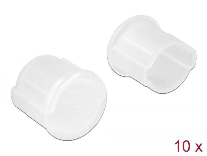 DeLOCK Dust Cover for BNC female 10 pieces transparent ryhmässä KODINELEKTRONIIKKA / Kaapelit & Sovittimet / Antennikaapelit & Tarvikkeet / Tarvikkeet @ TP E-commerce Nordic AB (C70547)