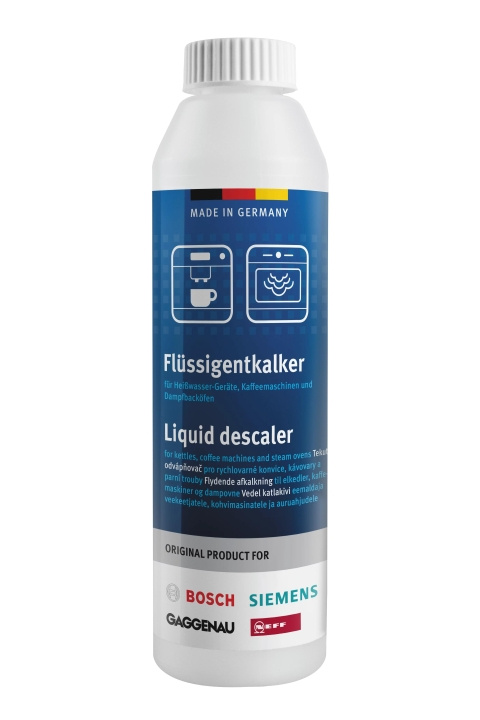 Bosch Liquid Descaler, 250 ml ryhmässä KOTI, TALOUS JA PUUTARHA / Kodinkoneet / Kahvikoneet ja tarvikkeet / Kapselit, suodatinpussit & Tarvikkeet @ TP E-commerce Nordic AB (C70568)