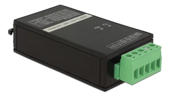 DeLOCK Converter USB 2.0 > Serial RS-422/485 with 3 kV Isolation ryhmässä TIETOKOONET & TARVIKKEET / Kaapelit & Sovittimet / Muut @ TP E-commerce Nordic AB (C70597)