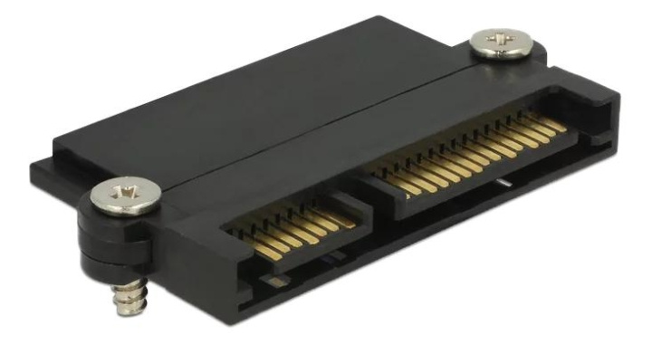 DeLOCK Connector SATA with NSS function and plastic clip ryhmässä TIETOKOONET & TARVIKKEET / Kaapelit & Sovittimet / Sisäinen / SATA @ TP E-commerce Nordic AB (C70636)