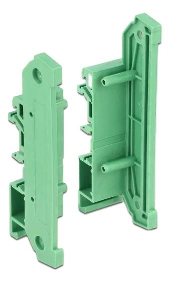 DeLOCK DIN Rail Side Panel for Board Holder 4 pieces ryhmässä TIETOKOONET & TARVIKKEET / Tietokonetarvikkeet / Muut @ TP E-commerce Nordic AB (C70642)