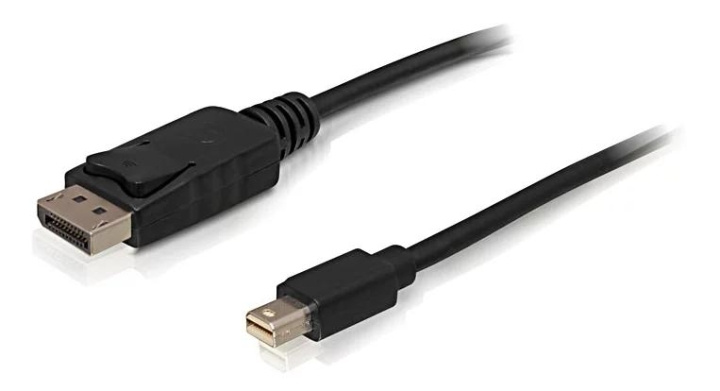 DeLOCK Cable Mini Displayport 1.2 male to Displayport male, black ryhmässä TIETOKOONET & TARVIKKEET / Kaapelit & Sovittimet / DisplayPort / Kaapelit @ TP E-commerce Nordic AB (C70670)