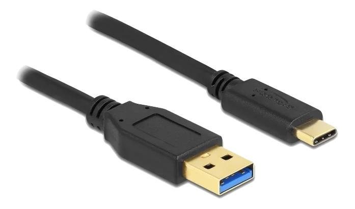 DeLOCK SuperSpeed USB (USB 3.2 Gen 1) Cable TypeA to USB TypeC™ 3 m ryhmässä TIETOKOONET & TARVIKKEET / Kaapelit & Sovittimet / USB / USB-C @ TP E-commerce Nordic AB (C70692)