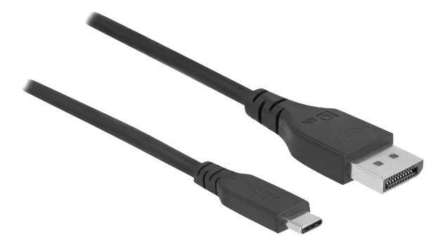 DeLOCK Bidirectional USB Type-C™ to DisplayPort Cable 8K 1.5m ryhmässä TIETOKOONET & TARVIKKEET / Kaapelit & Sovittimet / DisplayPort / Kaapelit @ TP E-commerce Nordic AB (C70734)