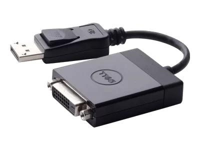 Dell DisplayPort to DVI Single-Link Adapter video transformer ryhmässä TIETOKOONET & TARVIKKEET / Kaapelit & Sovittimet / DisplayPort / Sovittimet @ TP E-commerce Nordic AB (C70812)