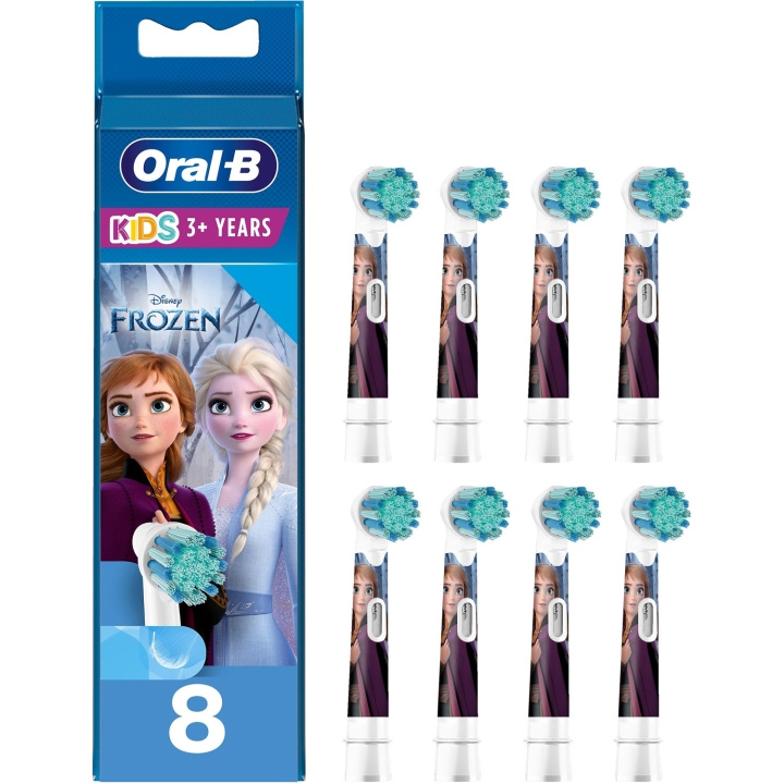 Oral B Borsthuvud Frozen 8st ryhmässä KAUNEUS JA TERVEYS / Suunhoito / Sähköhammasharjat Tarvikkeet @ TP E-commerce Nordic AB (C70862)