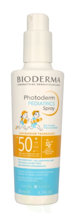 Bioderma Photoderm Pediatrics Spray SPF50+ 200 ml ryhmässä KAUNEUS JA TERVEYS / Ihonhoito / Rusketus / Aurinkosuoja @ TP E-commerce Nordic AB (C70883)