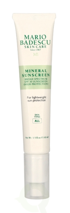 Mario Badescu Mineral Sunscreen SPF30 42 ml ryhmässä KAUNEUS JA TERVEYS / Ihonhoito / Rusketus / Aurinkosuoja @ TP E-commerce Nordic AB (C70910)