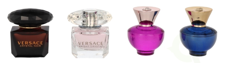 Versace Miniatures Set Women 20 ml 4x5ml ryhmässä KAUNEUS JA TERVEYS / Lahjapakkaukset / Naisten lahjapakkaukset @ TP E-commerce Nordic AB (C70943)