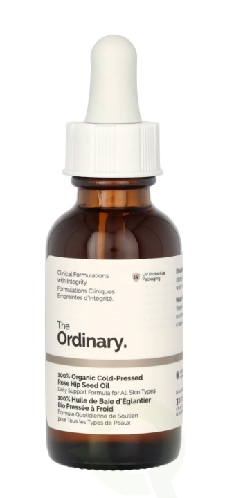 The Ordinary 100% Organic Rose Hip Seed Oil 30 ml ryhmässä KAUNEUS JA TERVEYS / Ihonhoito / Kasvot / Kasvoöljy @ TP E-commerce Nordic AB (C70955)