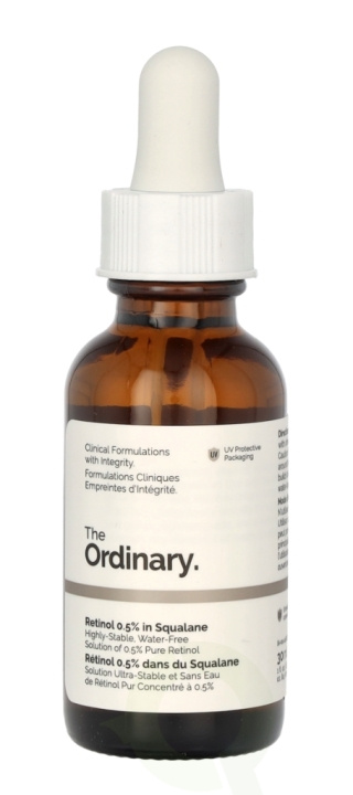 The Ordinary Retinol 0.5% In Squalane 30 ml ryhmässä KAUNEUS JA TERVEYS / Ihonhoito / Kasvot / Seerumit iholle @ TP E-commerce Nordic AB (C70956)