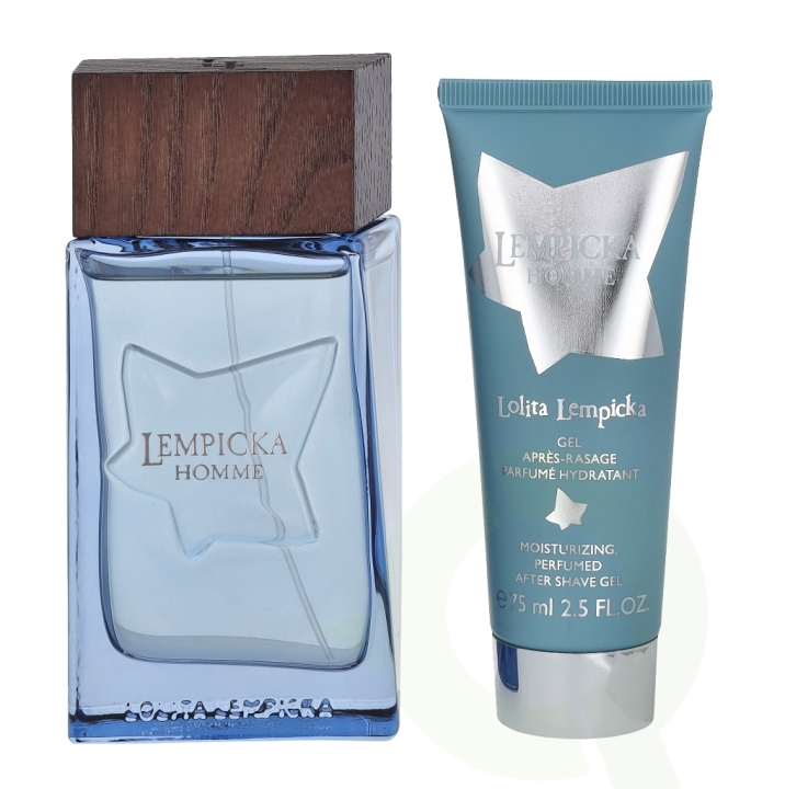 Lolita Lempicka Homme Giftset 175 ml Edt Spray 100ml/After Shave Gel 75ml ryhmässä KAUNEUS JA TERVEYS / Lahjapakkaukset / Miesten lahjapakkaukset @ TP E-commerce Nordic AB (C70975)