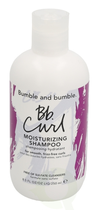 Bumble and Bumble Bumble & Bumble Curl Moisturizing Shampoo 250 ml For Smooth, Frizz-Free Curls ryhmässä KAUNEUS JA TERVEYS / Hiukset &Stailaus / Hiustenhoito / Shampoo @ TP E-commerce Nordic AB (C70987)