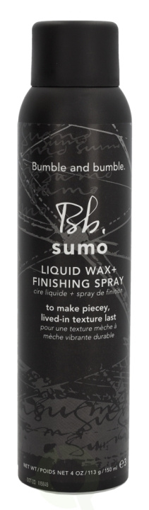 Bumble and Bumble Bumble & Bumble Sumo Finishing Spray Wax 150 ml ryhmässä KAUNEUS JA TERVEYS / Hiukset &Stailaus / Hiusten stailaus / Karvanpoistovaha @ TP E-commerce Nordic AB (C70989)