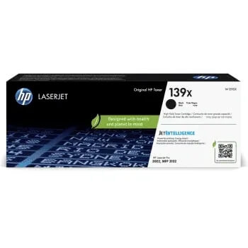 HP Toner W1390X 139X Black ryhmässä TIETOKOONET & TARVIKKEET / Tulostimet & Tarvikkeet / Musteet ja väriaineet / Toner / HP @ TP E-commerce Nordic AB (C71114)