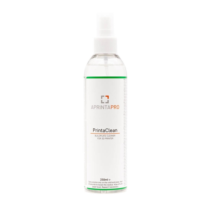 APRINTAPRO PrintaClean Build Plate Cleaning 250ml ryhmässä TIETOKOONET & TARVIKKEET / Tulostimet & Tarvikkeet / Tulostimet / 3D-tulostin & Tarvikkeet / Tillbehör @ TP E-commerce Nordic AB (C71144)