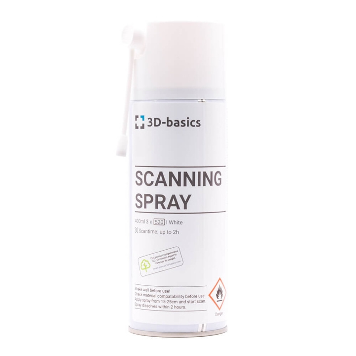 3D-basics Scanning Spray 400ml ryhmässä TIETOKOONET & TARVIKKEET / Tulostimet & Tarvikkeet / Tulostimet / 3D-tulostin & Tarvikkeet / Tillbehör @ TP E-commerce Nordic AB (C71150)