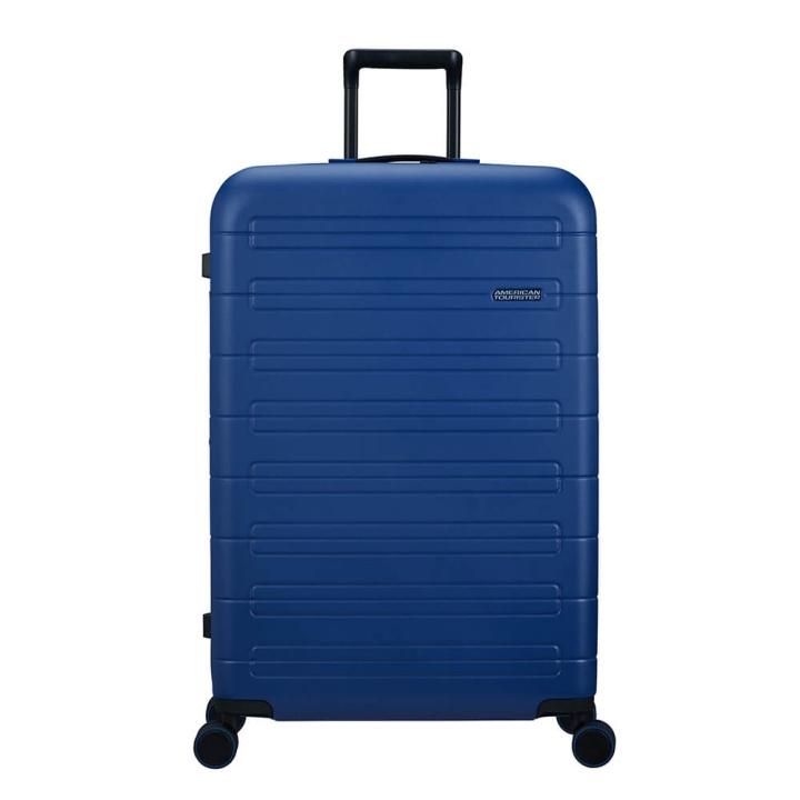 American Tourister Nova Stream Spinner 77/28 Navy Blue ryhmässä URHEILU, VAPAA-AIKA JA HARRASTUS / Matkailutarvikkeet / Matkalaukut @ TP E-commerce Nordic AB (C71160)