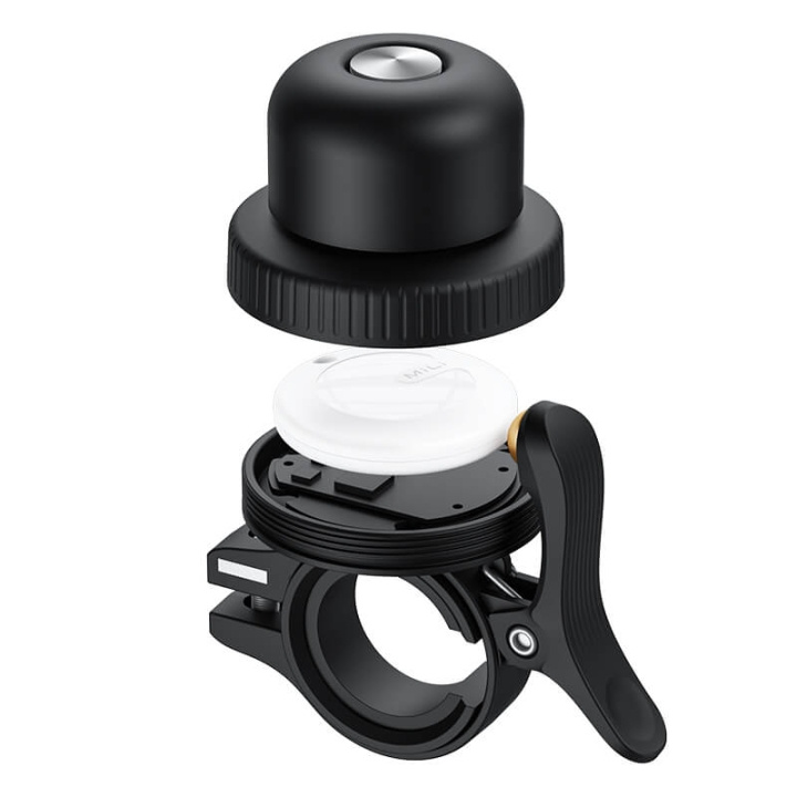 Elago MIBELL Bicycle Anti-Loss Bell Black ryhmässä URHEILU, VAPAA-AIKA JA HARRASTUS / Urheiluvälineet / Pyörätarvikkeet / Muut pyörätarvikkeet @ TP E-commerce Nordic AB (C71176)