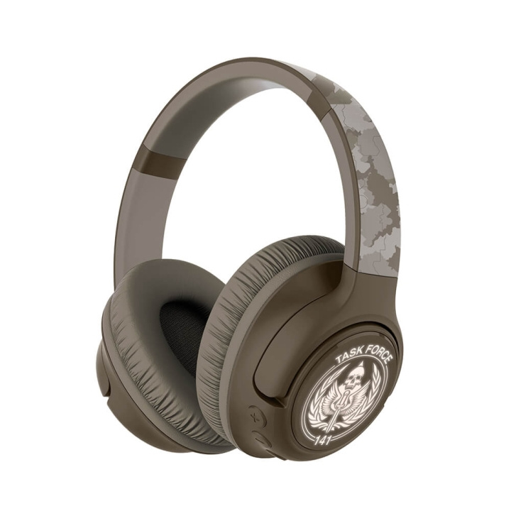 CALL OF DUTY Headphone Over-Ear Wireless Led Camo COD ryhmässä KODINELEKTRONIIKKA / Ääni & Kuva / Kuulokkeet & Tarvikkeet / Kuulokkeet @ TP E-commerce Nordic AB (C71179)