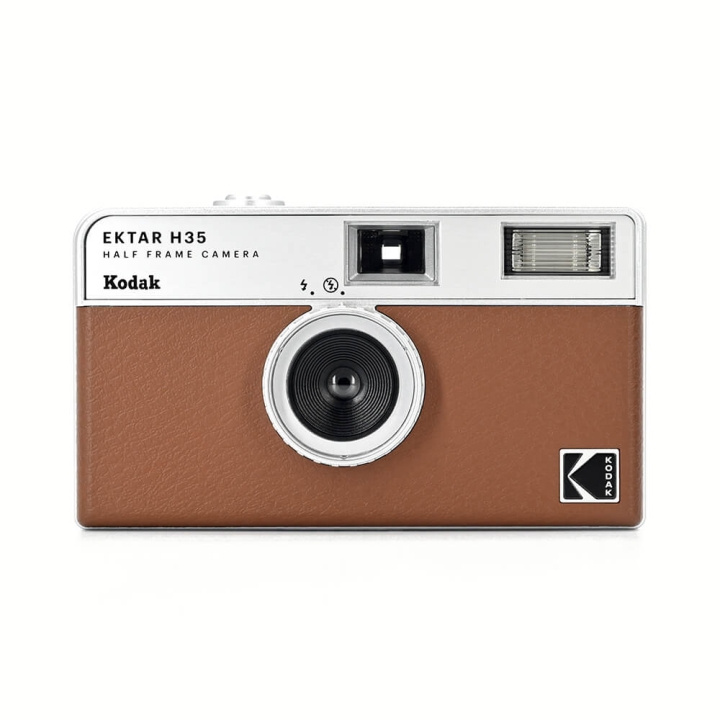 Kodak Reusable Camera Ektar H35 Brown ryhmässä KODINELEKTRONIIKKA / Valokuvat & Videot / Kamerat @ TP E-commerce Nordic AB (C71214)